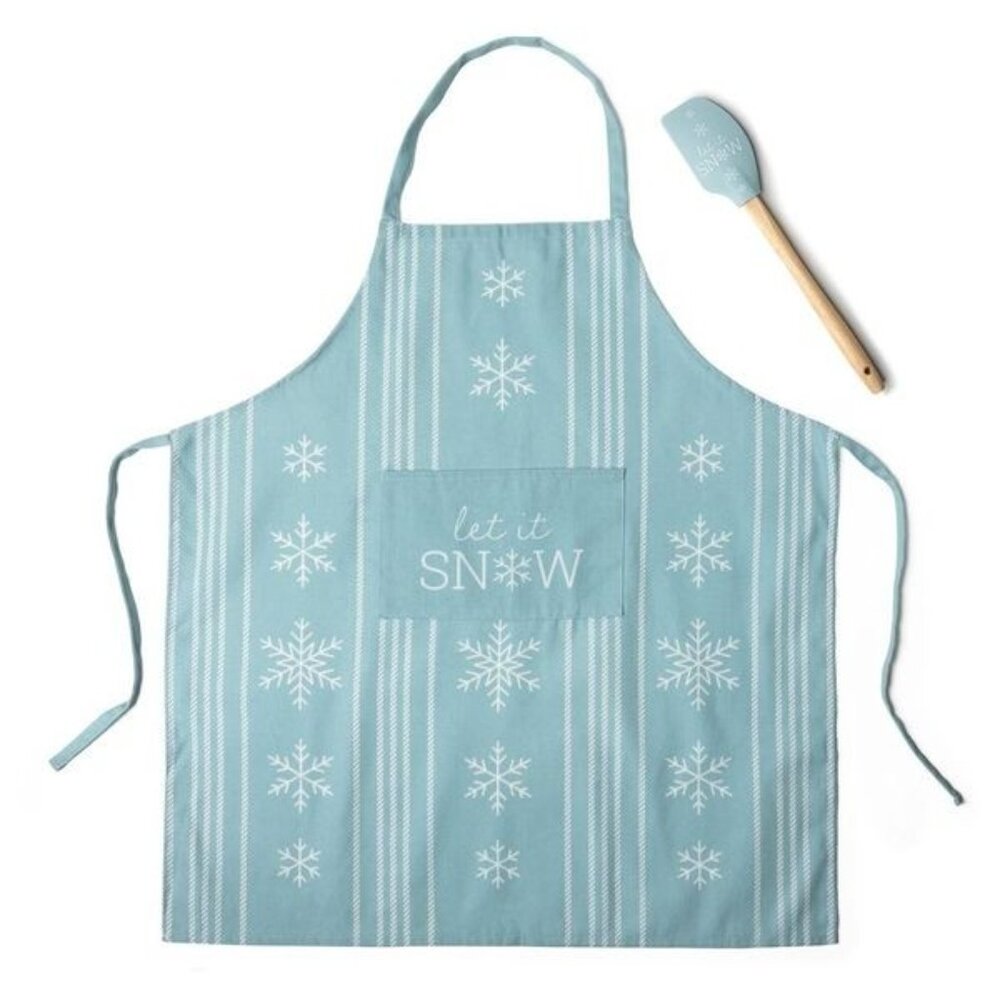 All-Purpose Apron & Spatula Set Let it Go GREAT GIFT! New on Box